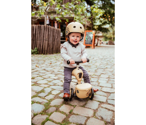 Scoot & Ride Highwaykick 1 Lifestyle Jeździk i hulajnoga 2w1 Leopard - 1109690 - zdjęcie 11